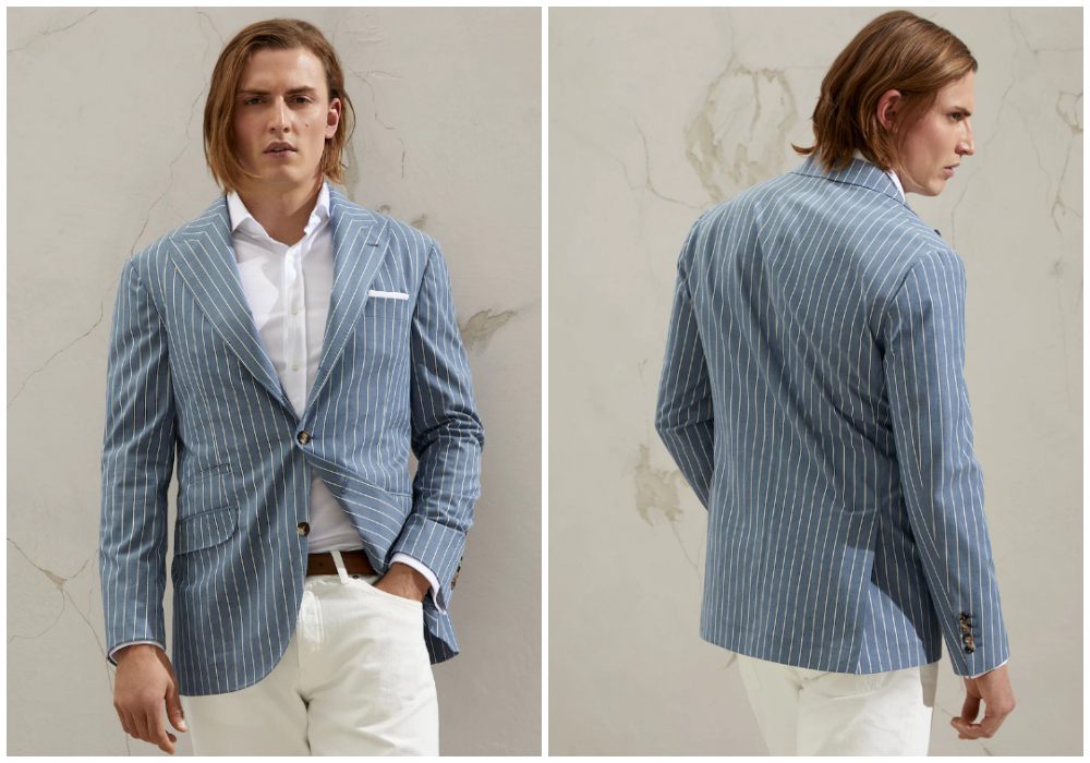 mens smart casual blazer brunello cucinelli 001 - 衣柜里不可或缺的西装外套