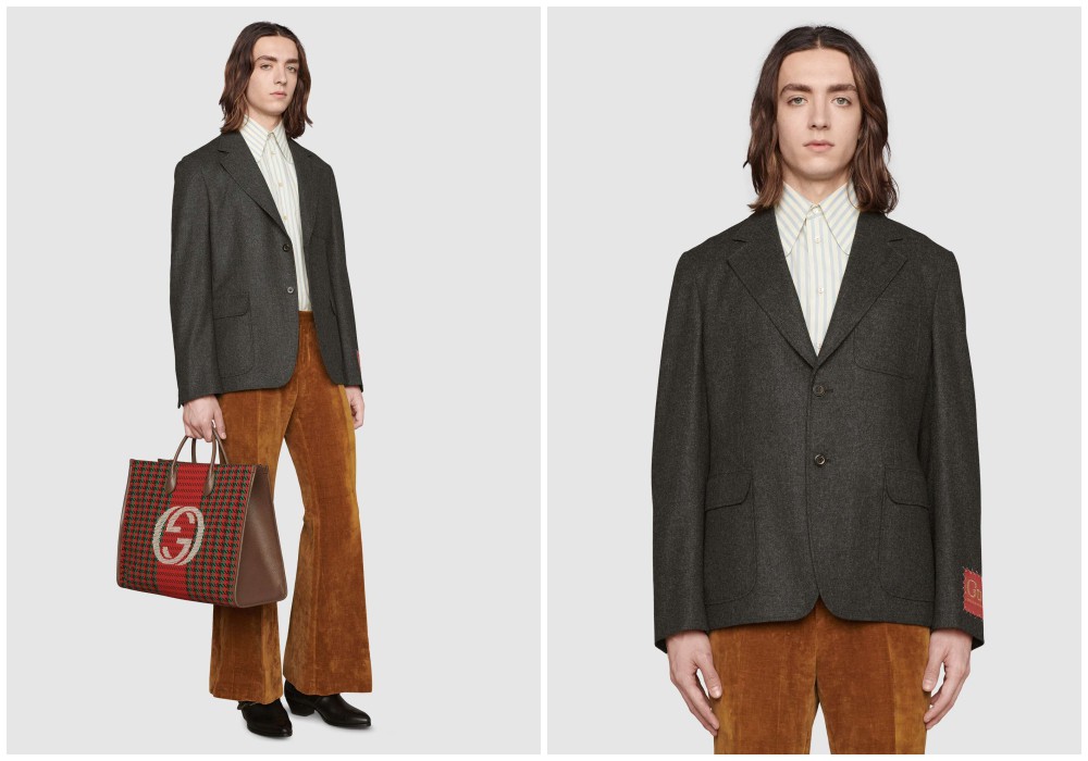 mens smart casual blazer gucci 001 - 衣柜里不可或缺的西装外套