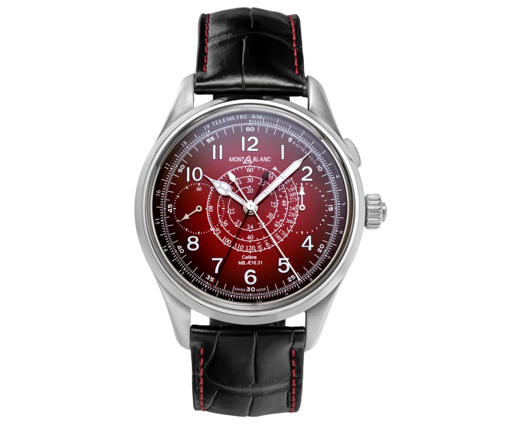montblanc 1858 split second sincere watch 003 - Sincere 独家限量版 Montblanc 1858 追针计时码表