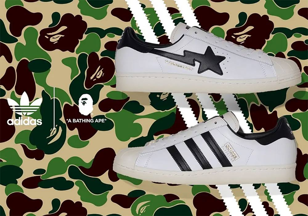 sneakers collab drops you dont want to missed bape superstars 001 - 错过肯定后悔的本周最新联名鞋款
