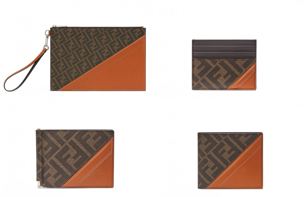fendi men ff diagonal leather goods 2021 005 - 稳重又不失时尚感的新诠释！FENDI FF Diagonal 皮具系列