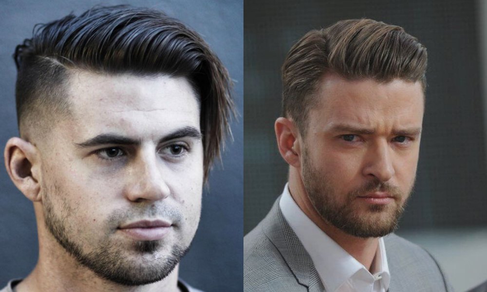 hairstyles for men with round faces 002 - 适合圆脸的4款发型