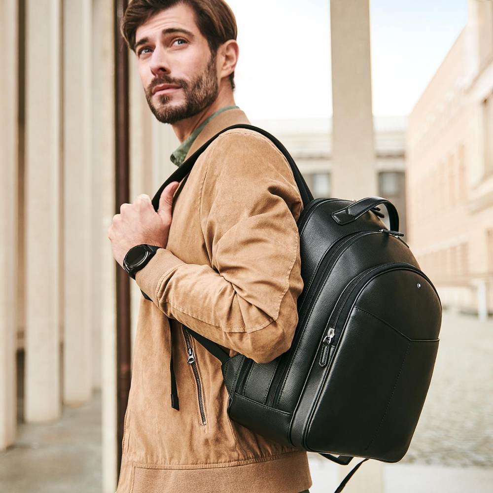 montblanc sartorial collection 2021 medium backpack - 你要的永不过时包款！崭新 Montblanc Sartorial 皮件系列