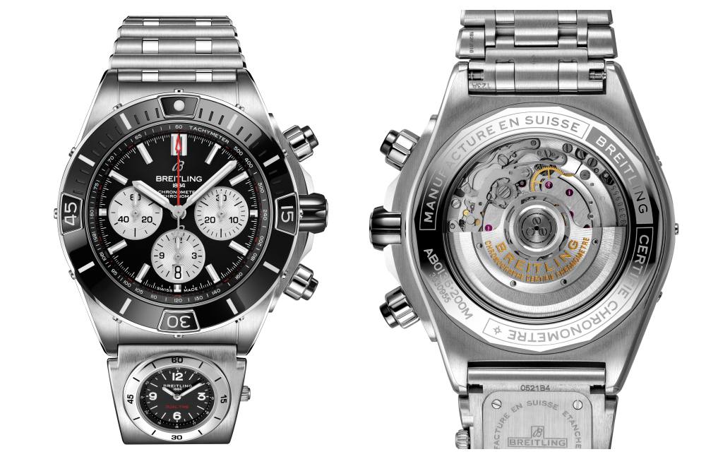 big bold masculine new watches 2021 iwc breitling zenith iwc super chronomat 002 - 3款衬托你“硬汉气场”的新腕表！