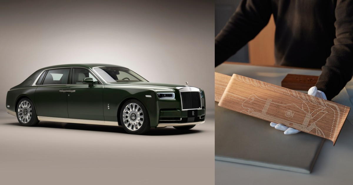 rolls royce x hermes bespoke phantom oribe japanese 001 - 绝了！Rolls-Royce x Hermès 联手打造日本富豪的高级定制车款