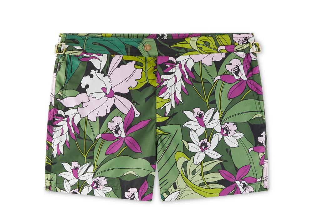 mens springsummer 2021 floral prints ready to wear tom ford swimshort - 春夏2021告诉你：花卉不再是女士专属