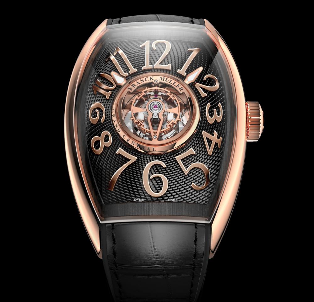 new iconic watches franck muller grand central tourbillon - 3款标志性腕表的新鲜感