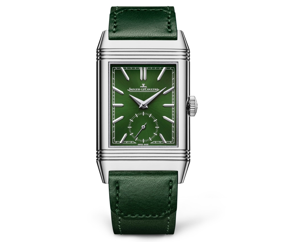 best green dial watches for every budget jlc reverso tribute - 新手、资深玩家皆可入手！各预算内值得一看的 12款绿面腕表
