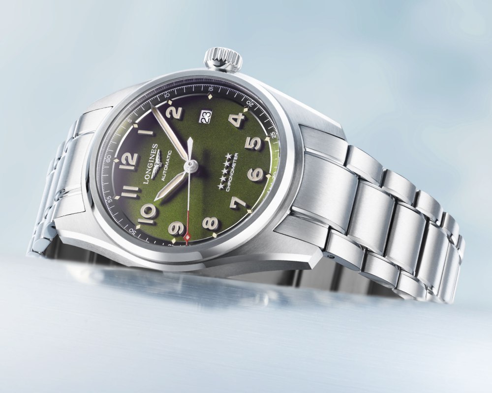 best green dial watches for every budget longines spirit green - 新手、资深玩家皆可入手！各预算内值得一看的 12款绿面腕表