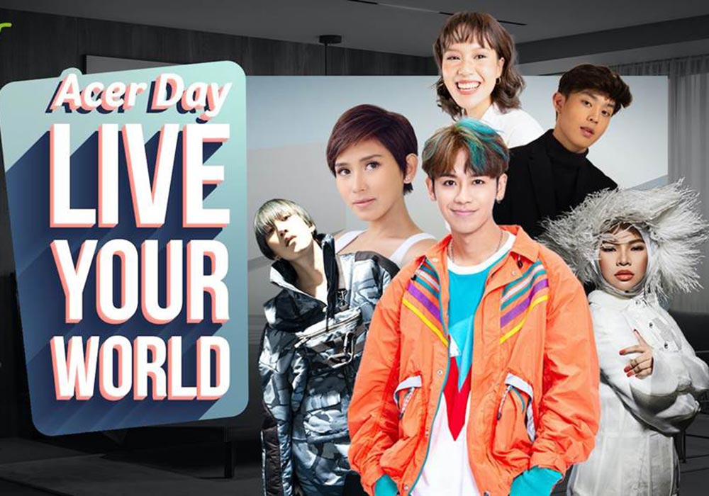 acer day live your world mv poster - Acer Day 以更精彩的促销和活动，鼓励大家“活出自我”！