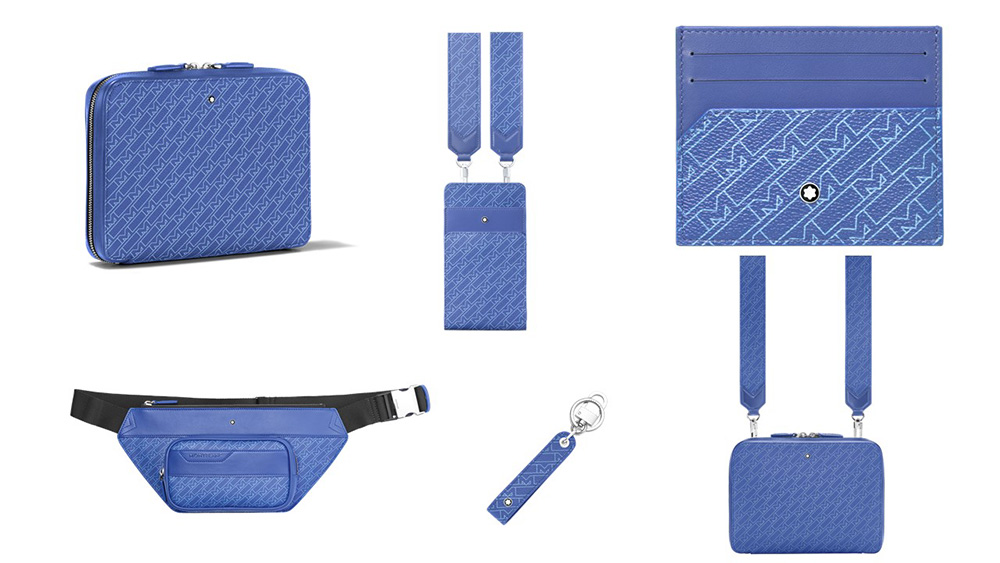 montblanc light blue - 穿戴灵活多样的帆布包：Montblanc 全新亮蓝色Gram 4810系列