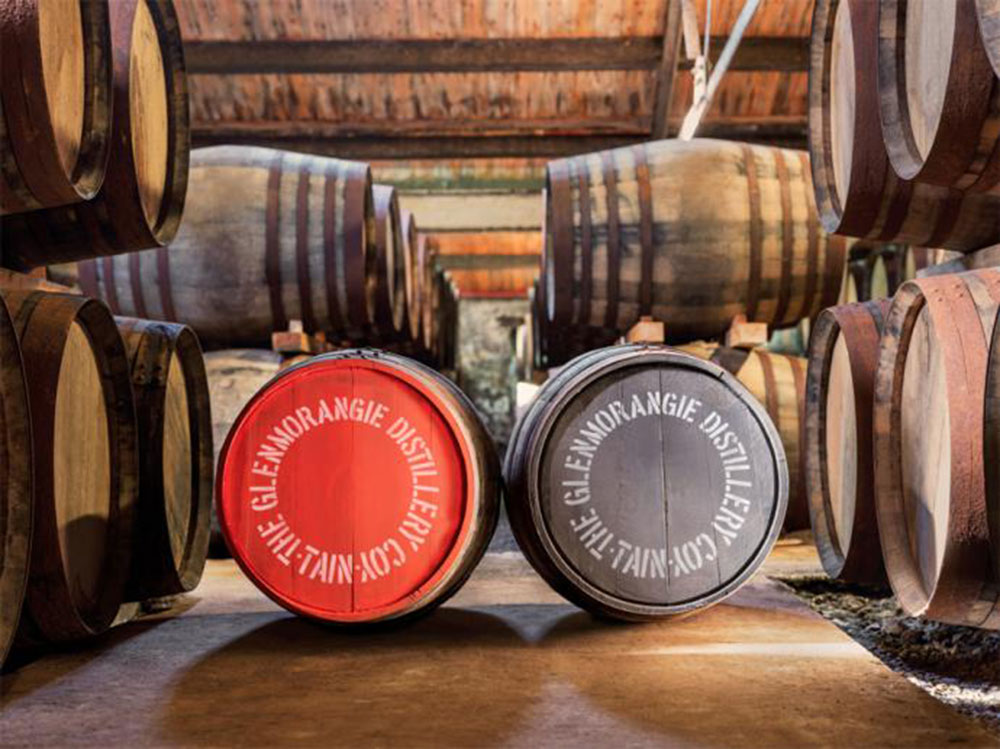 the glenmorangie distillery whisky cask - GLENMORANGIE 限量版单一麦芽威士 充满生命力及花香四溢的陈年佳酿