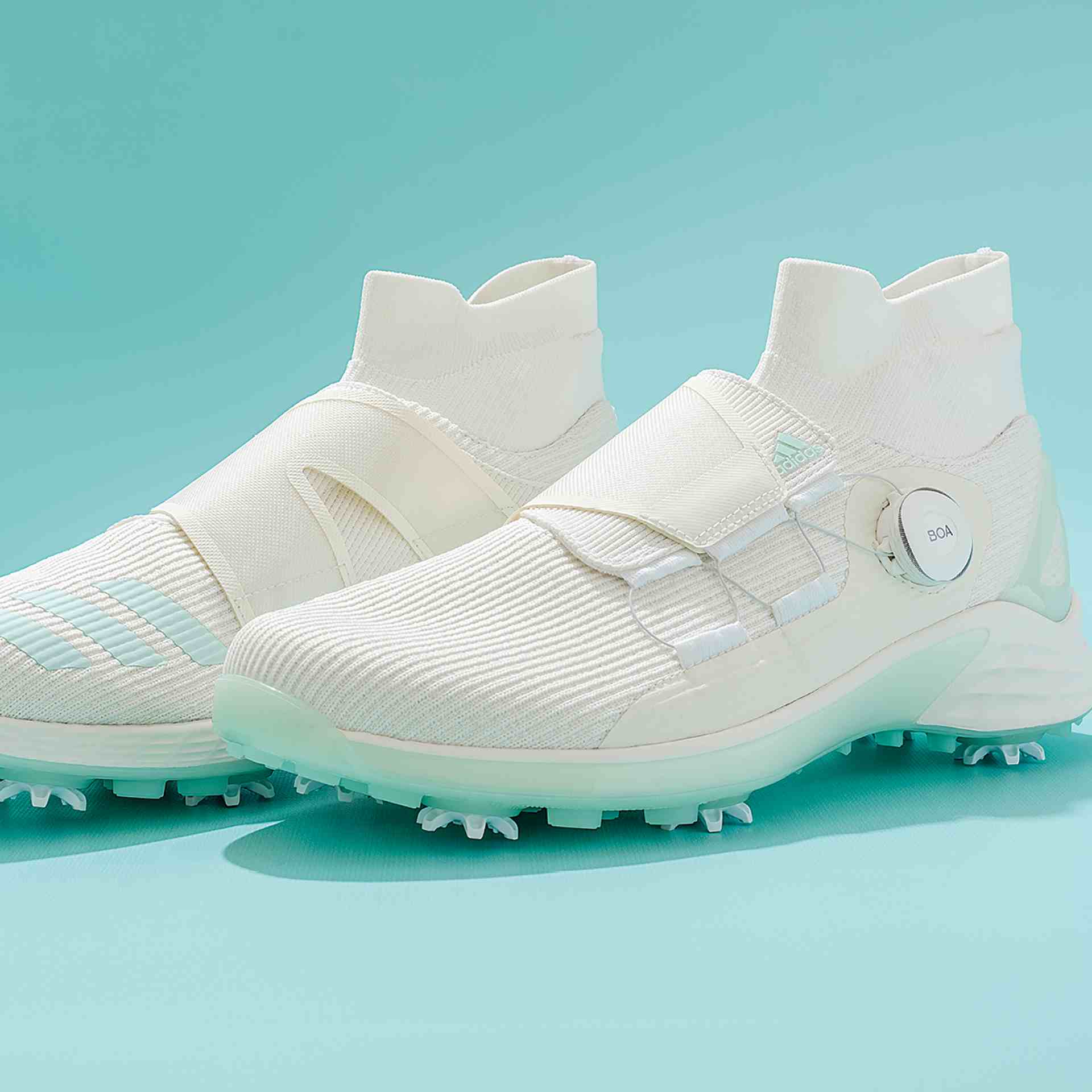 adidas no dye adicross zx primeblue with sock like opening - Adidas 推出一款节约水能源的无染料No-Dye高尔夫球鞋系列