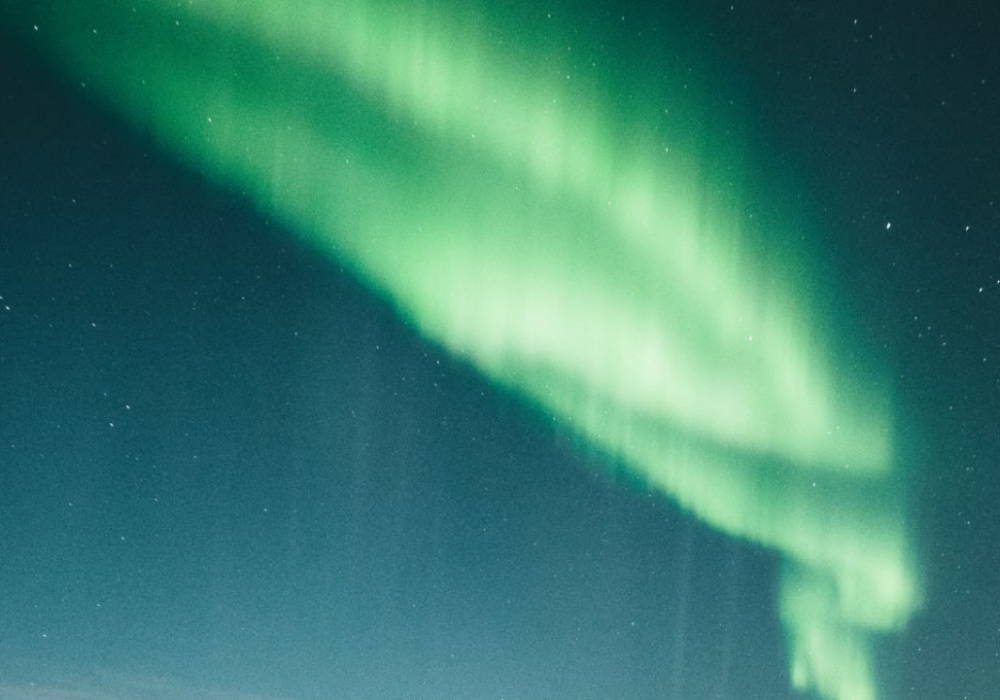 just a normal northern lights - 带上你最爱的人到芬兰Rovaniemi看浪漫的北极光！