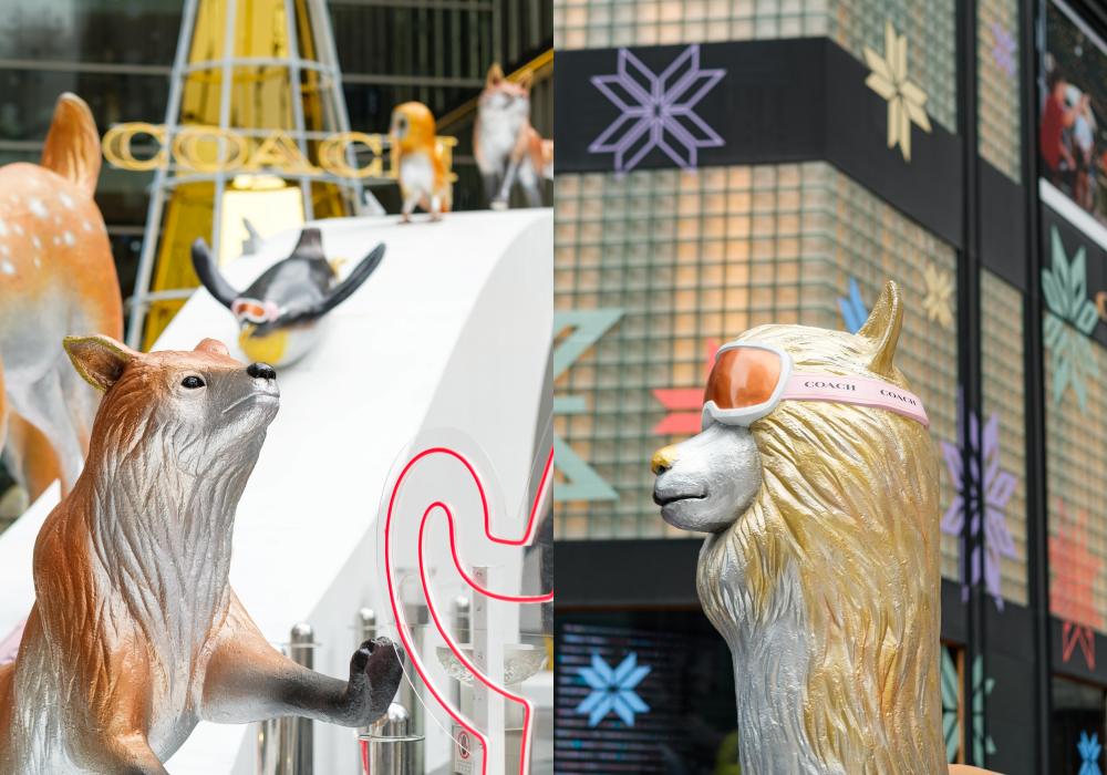 Coach Give A Little Love Pavilion KL little fox - Coach 和可爱动物们迎接梦幻佳节！