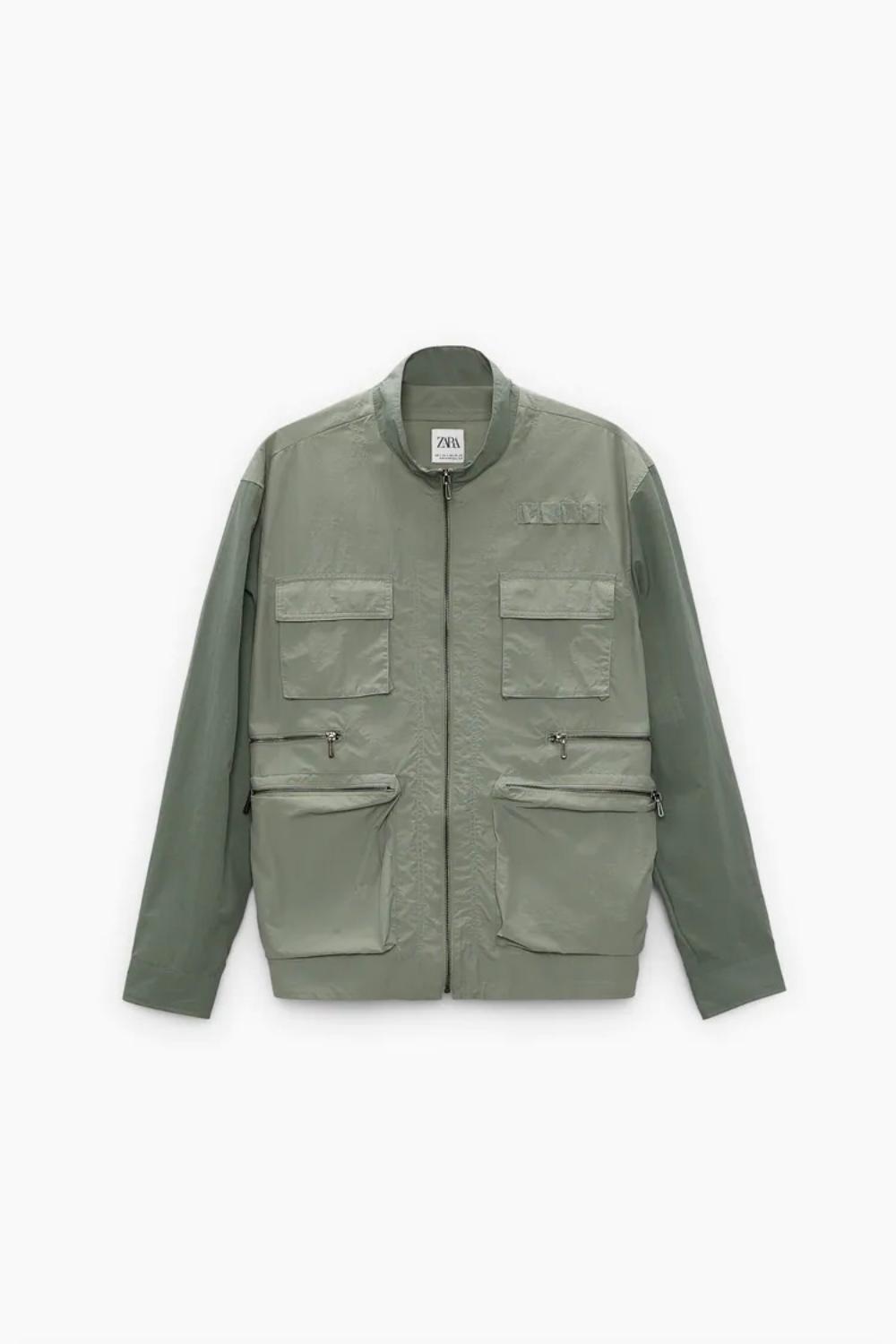 zara utility jacket 1 - 有型又耐穿！推荐7款实用性极高的夹克