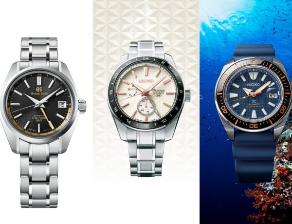 grand seiko three watches cover 600x460 - Grand Seiko 推出三款腕表：捕捉黄昏天空、拯救海洋以及日本传统简约美学