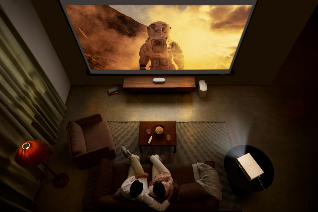 lg cinebeam 03 - 4K 投影机彻底实现家庭电影院：2022年 LG CineBeam 全面升级