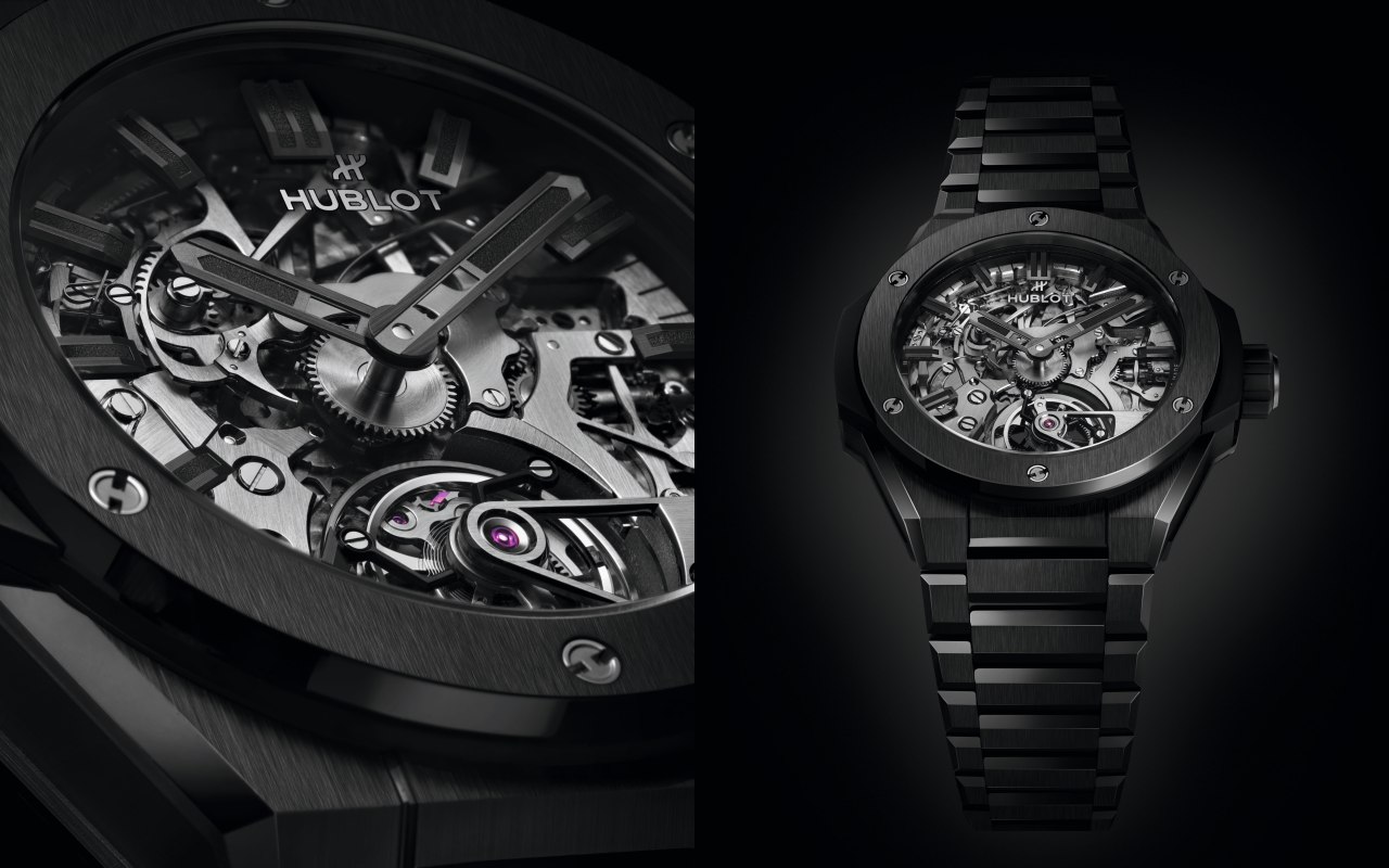 hublot big bang integral 1 - 堪称世界首创：HUBLOT 首款通体陶瓷材质 Big Bang Integral 三问腕表