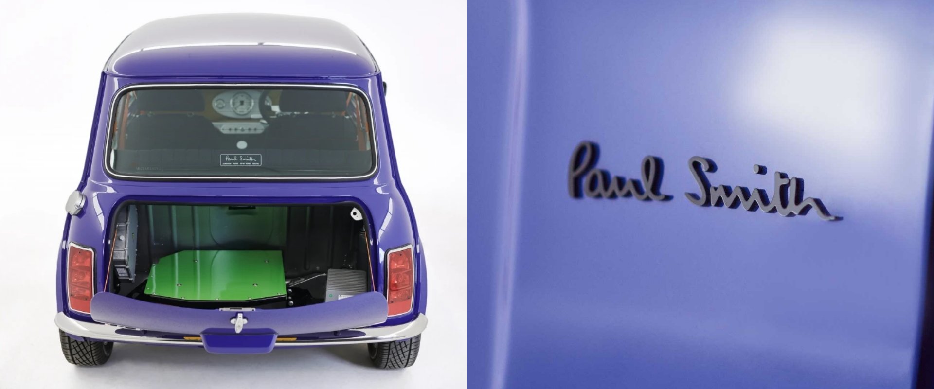 paul smith x mini 4 - 复古车型搭配现代可持续性充电引擎：Paul Smith x Mini 联名电动车