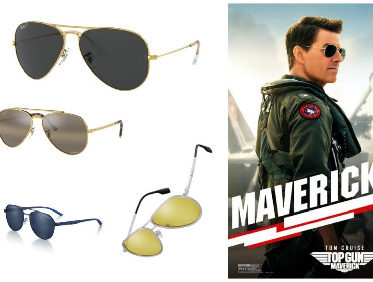 top gun maverick tom cruise ray ban cover 740x560 - 《Top Gun: Maverick》Tom Cruise 的超帅 Ray-Ban 墨镜一览！