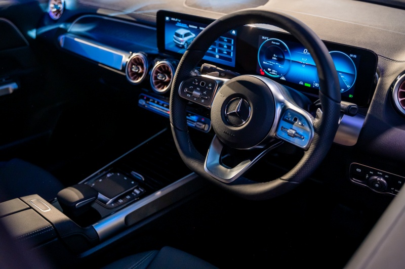 Mercedes Benz EQB 350 4MATIC dashboard - 马来西亚正式开卖；3款 Mercedes-Benz EQ 纯电车款