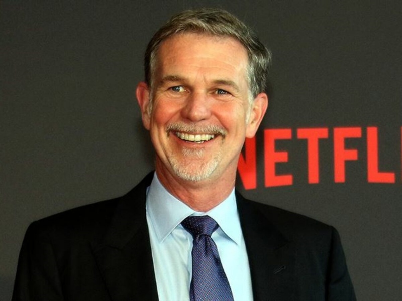 Netflix CEO Wilmot Reed Hastings Jr - 美国500强企业中 薪酬最高的10位CEO