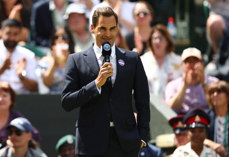 Roger Federer wimbledon 2022 - 2022 Wimbledon 温网球赛众星云集！名人穿搭成亮点