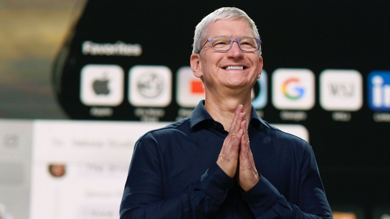 apple ceo Tim Cook - 美国500强企业中 薪酬最高的10位CEO