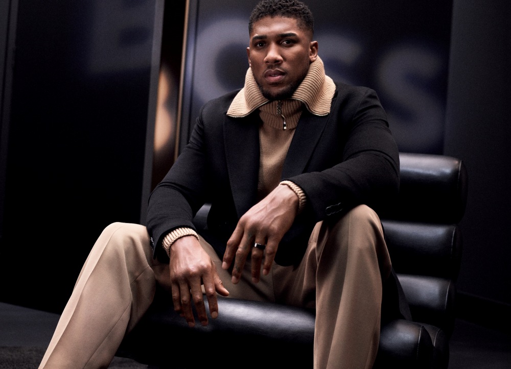 BOSS fw2022 campaign Anthony Joshua - Khaby Lame 和一众顶级名人的[Be Your Own BOSS]精神