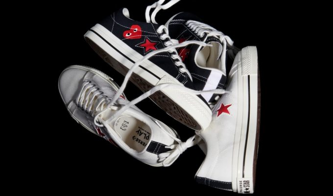 Converse x PLAY Comme des Garcons One Star 680x400 - Converse x PLAY Comme des Garçons One Star 经典帆布鞋的趣味面