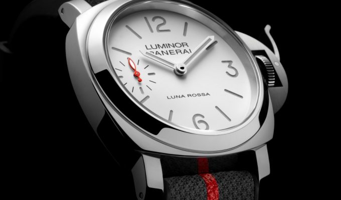 Panerai Luminor Luna Rossa 680x400 - Panerai Luminor Luna Rossa 新腕表配上抢眼红色小秒针！