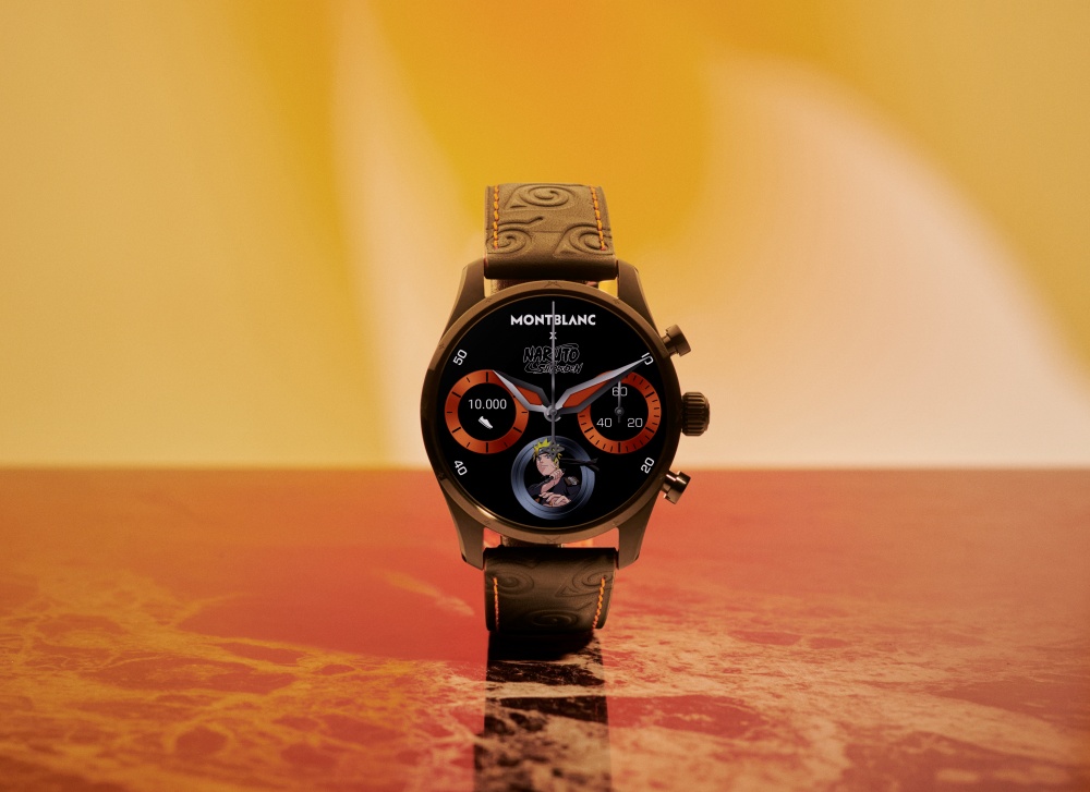 Montblanc x Naruto Summit 3 Smart Watch - Montblanc 稀有动漫联名！献上《火影忍者》腕表、包袋、书写工具