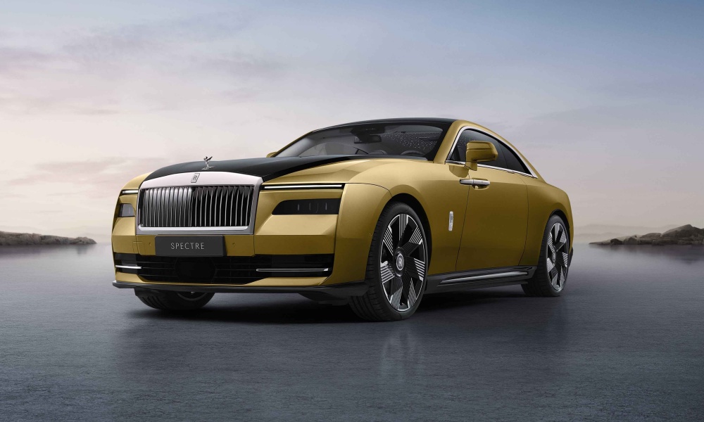 Rolls Royce Spectre fully electric car - Rolls-Royce 发布首款纯电动车！命名为 Spectre 闪灵