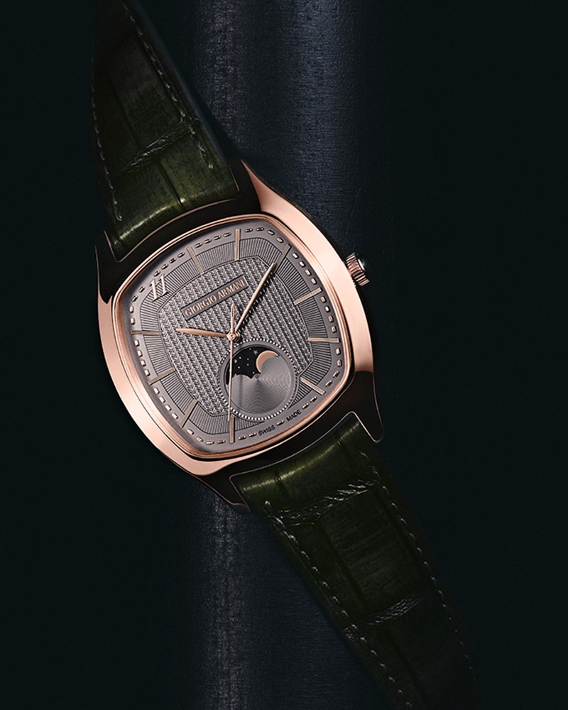 GIORGIO ARMANI 11 rose gold - 献给时尚迷的高端时尚品牌腕表