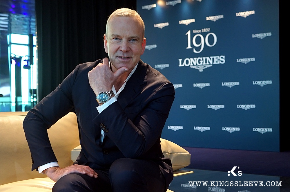 KINGSSLEEVE interview with Longines CEO Matthias Creschan 2022 - K’s 专访：Longines CEO, Matthias Breschan 谈品牌190年辉煌历史