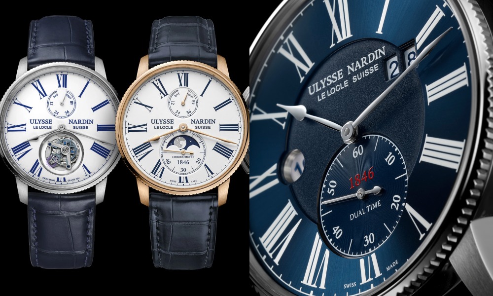 Ulysse Nardin Marine Torpilleur 3 new watches - Ulysse Nardin 航海天文台腕表：儒雅的精密时计
