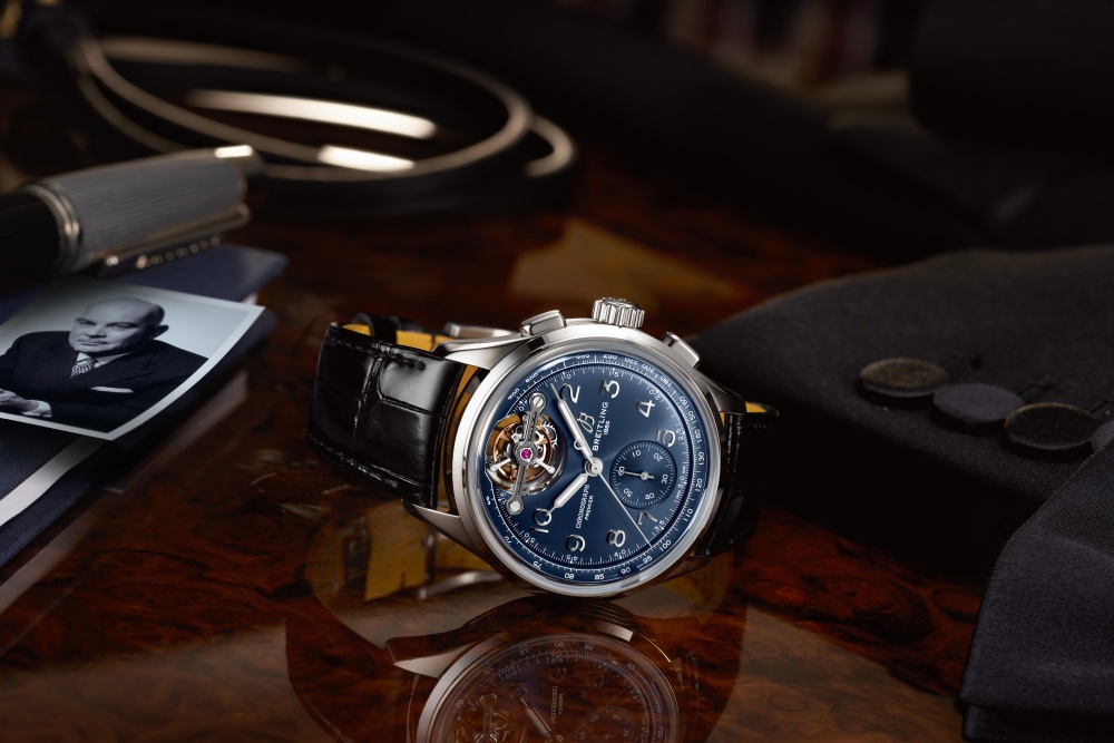 premier b21 chronograph 42 tourbillon willy breitling - Breitling 三款高端陀飞轮表 致敬品牌创始人