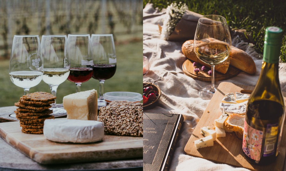 cheese and wine pairing - Souls