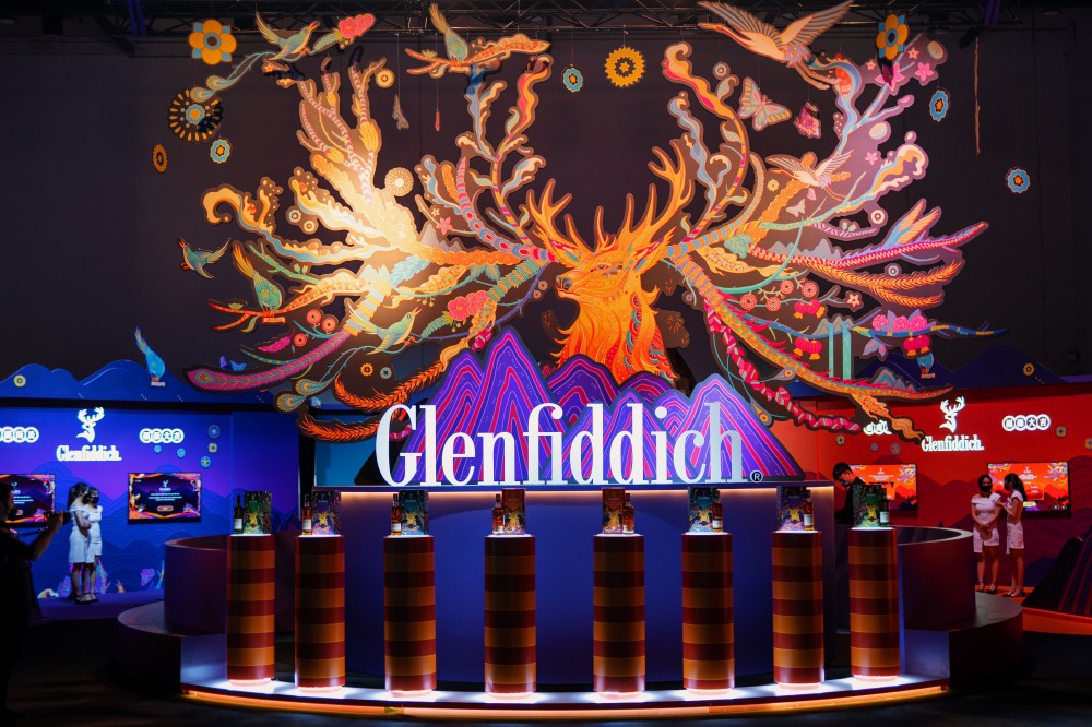 Glenfiddich Pavilion pop up - Glenfiddich 威士忌限量版农历新年礼盒 + 新年快闪活动