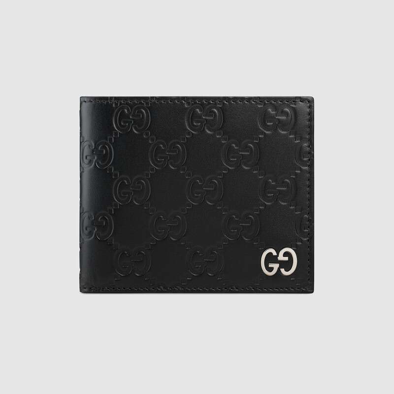 Gucci Signature wallet - 皮夹怎么选？2023男士皮夹推荐