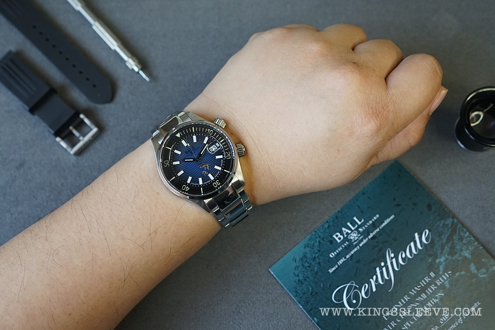 kingssleeve BALL ENGINEER MASTER II DIVER CHRONOMETER REEFS SPECIAL EDITION 2 - [K's Review] 特别限量版潜水表：BALL Engineer Master II Diver Chronometer REEFS