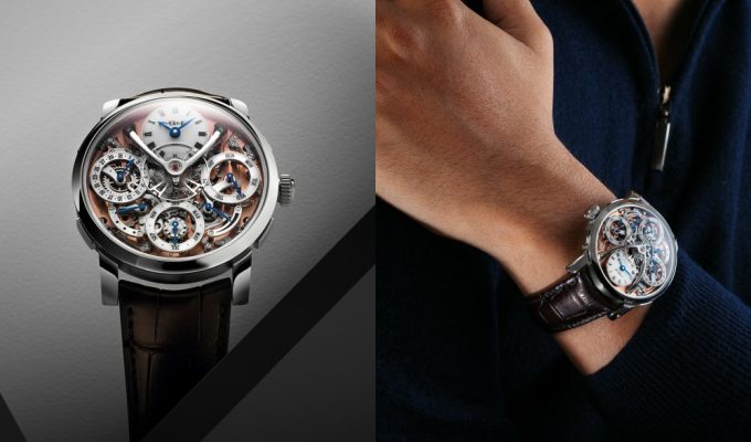 MBF Legacy Machine Perpetual Stainless Steel 680x400 - MB&F Legacy Machine Perpetual 跨时代的万年历腕表！