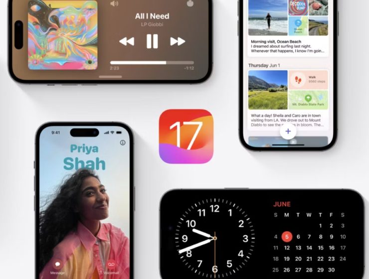 apple ios 17 740x560 - 【WWDC 2023】iOS 17 懒人包：11个重要功能正式上线