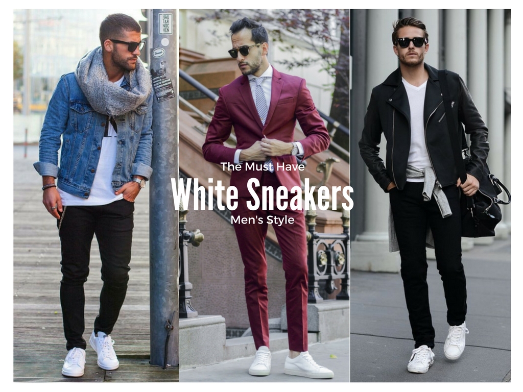 Create A Fashion Style, You Just Need A Pair Of White Shoes!