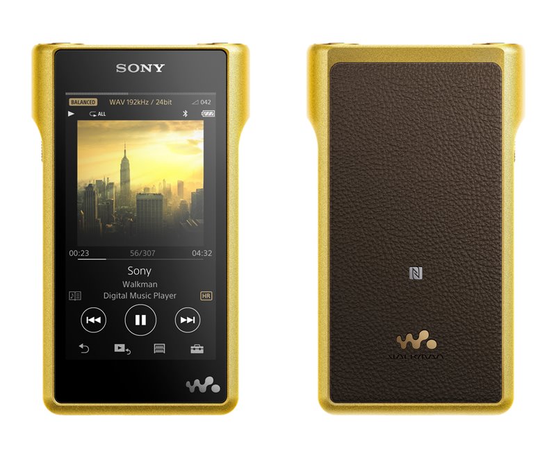 sony signature series WM1Z GOLD - Sony Signature Series Presents the Perfect Musical Feast