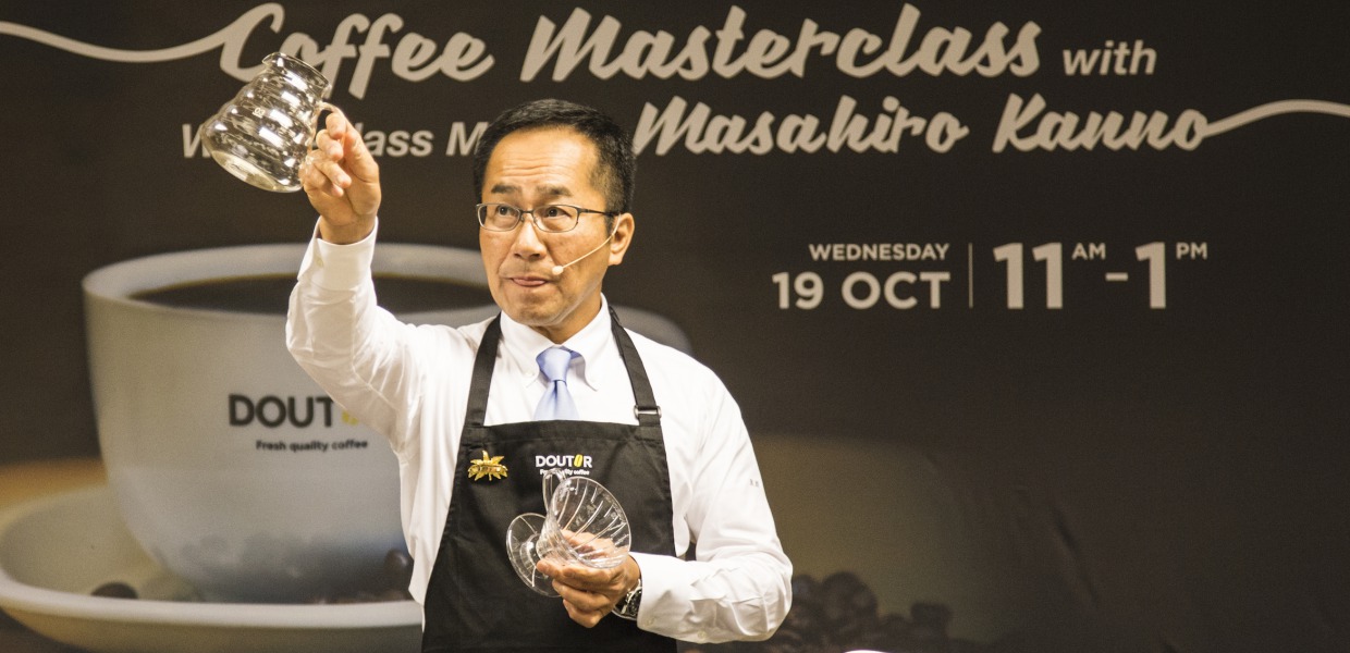 doutor coffee masterclass BIG - Coffee Master Masahiro Kanno Shares the Aesthetic of the Coffee 3.0