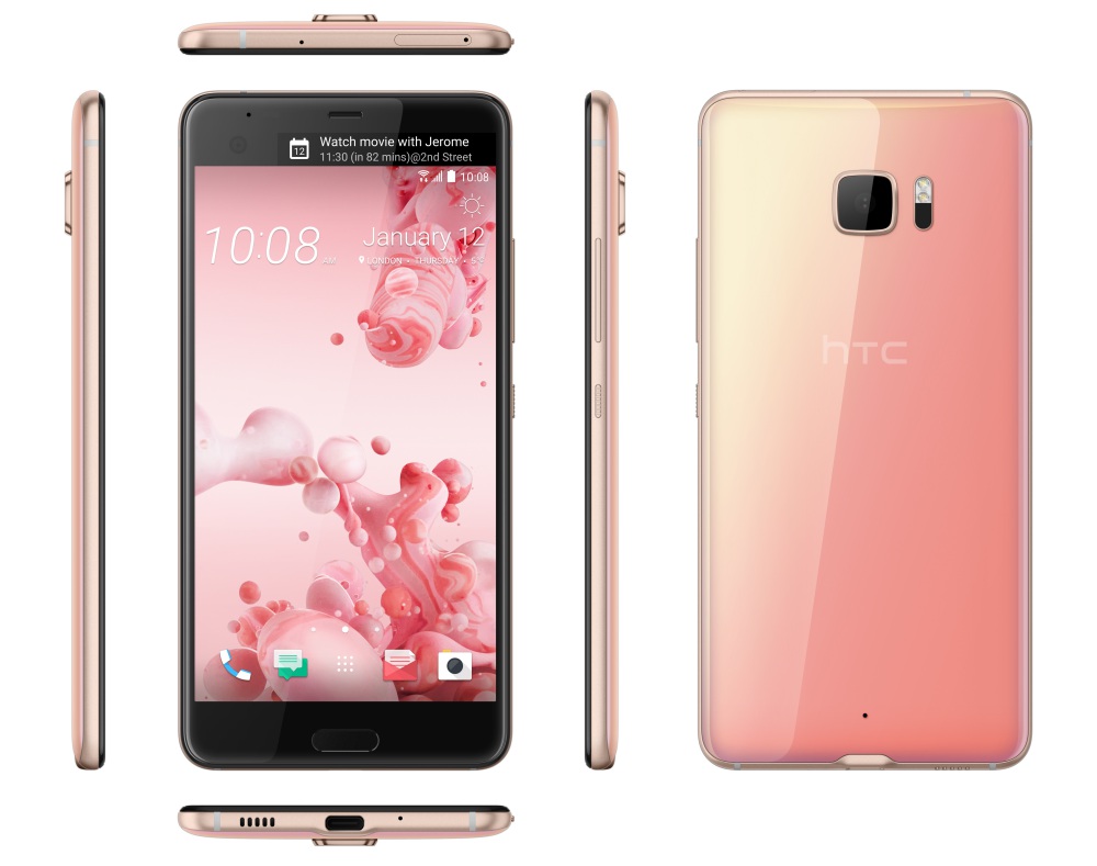 HTC U Ultra Cosmetic Pink - It’s All about U: HTC U Smartphone