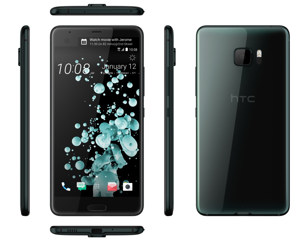 HTC U Ultra black - It’s All about U: HTC U Smartphone