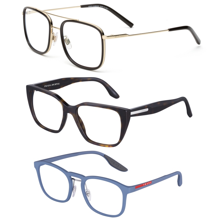 find your face shape by luxottica men style oval shape - 你的脸型最适合佩戴的眼镜，你选对了吗？